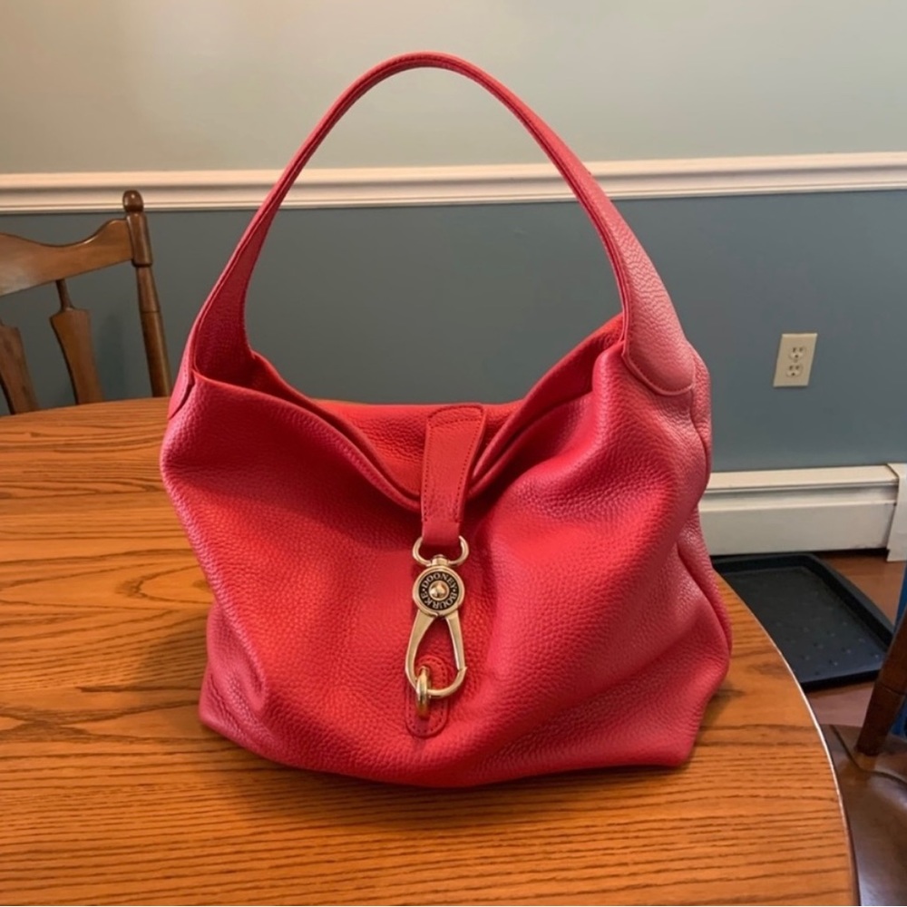 Never Used! Dooney & Bourke Pebble leather Logo Lock
